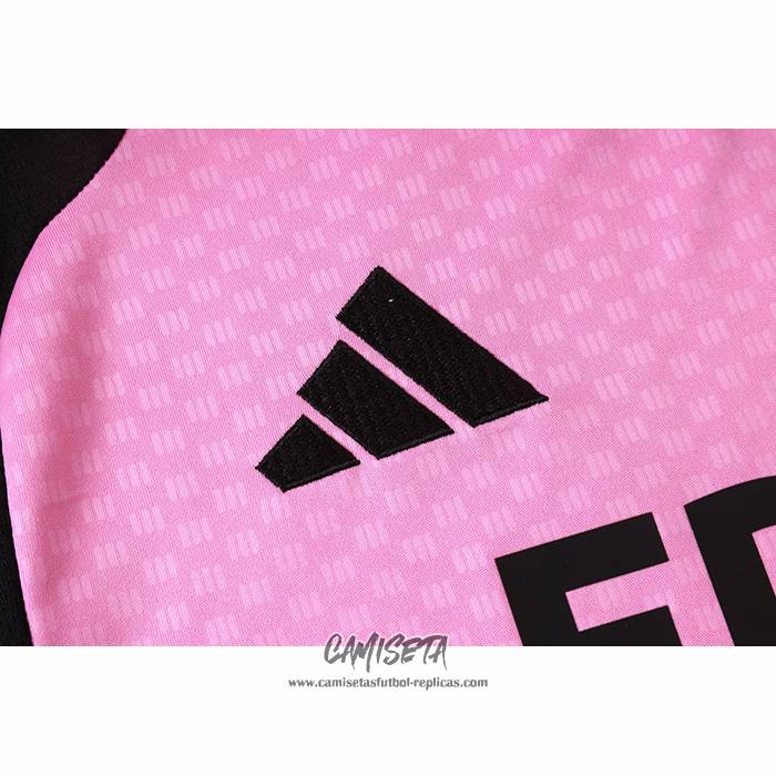 Chandal del Inter Miami 2026-2027 Manga Corta Rosa - Pantalon Corto